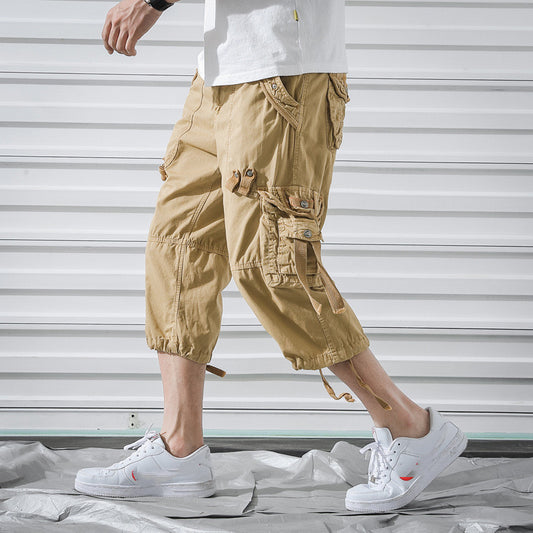 Ekaterinabutik | Workwear Shorts Multi-pocket Pants