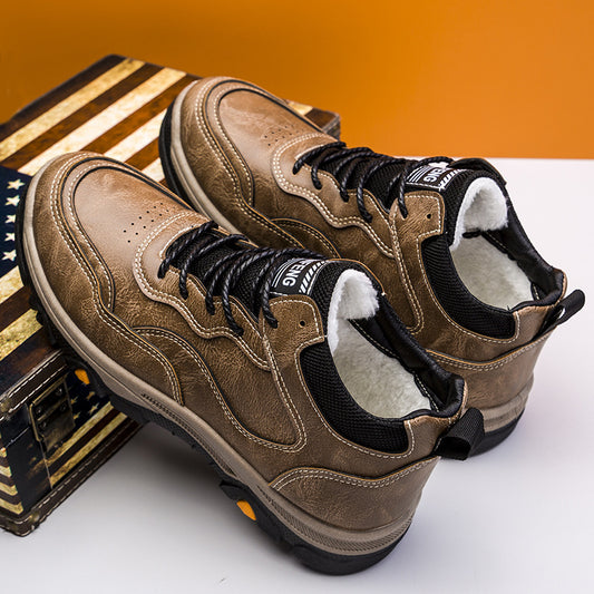 Ekaterinabutik | Boots Winter Warm Shoes Outdoor Walking Ankle Boots